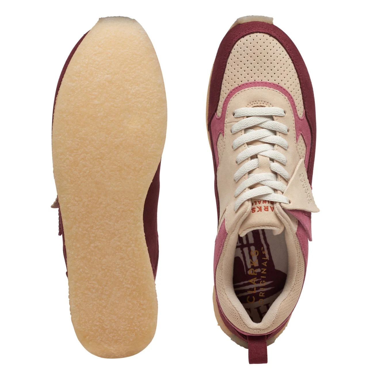 Clarks 8th St Lockhill Oxblood Combi 9 Clarks 8th St Lockhill Oxblood Combi - Image 7