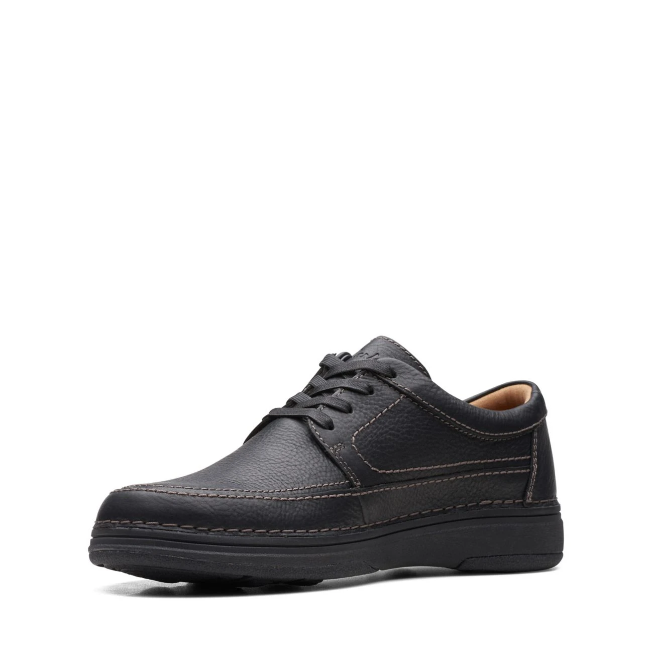 Clarks Nature 5 Lo Black Leather 6 Clarks Nature 5 Lo Black Leather - Image 4