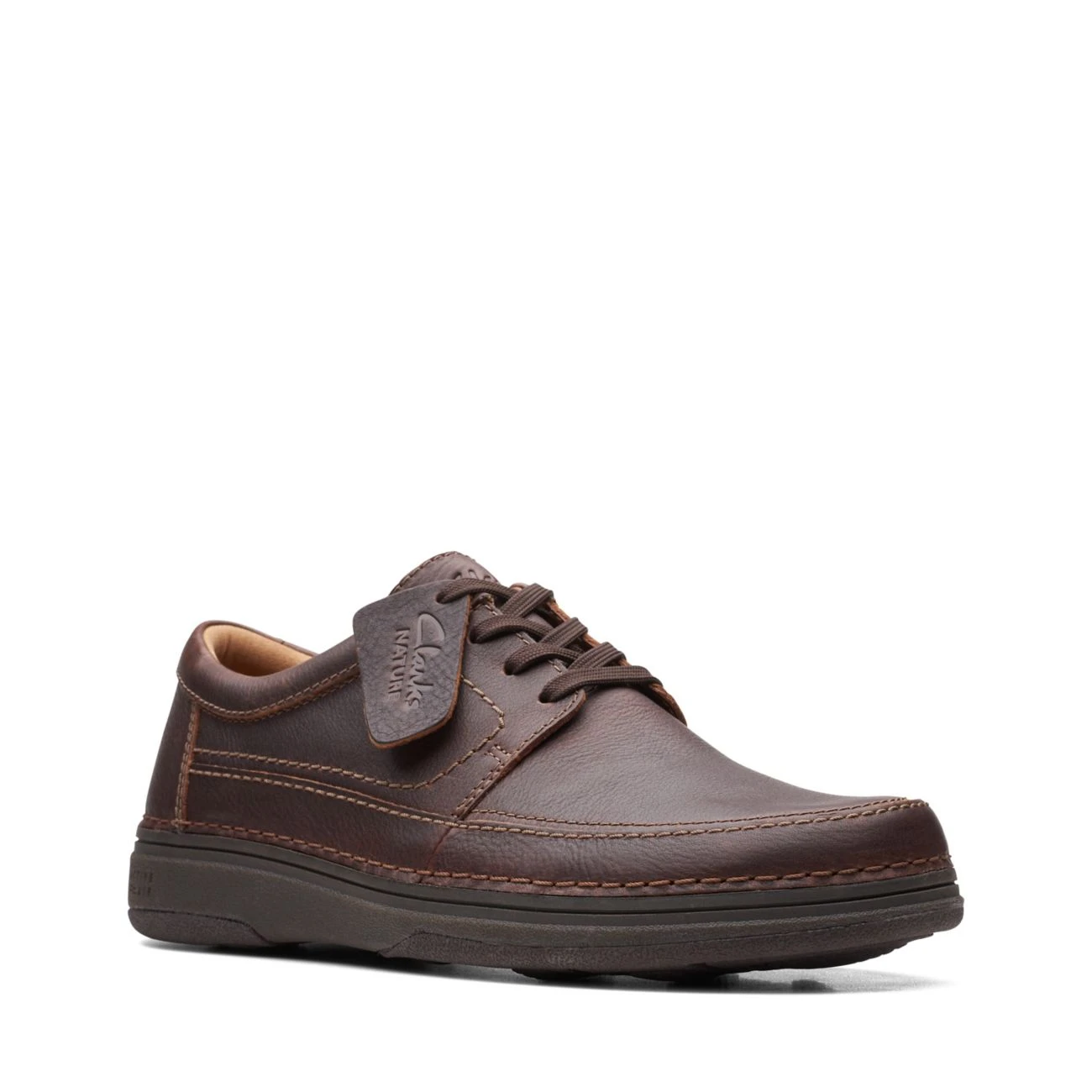 Clarks Nature 5 Lo Dark Brown Leather 4 Clarks Nature 5 Lo Dark Brown Leather - Image 2
