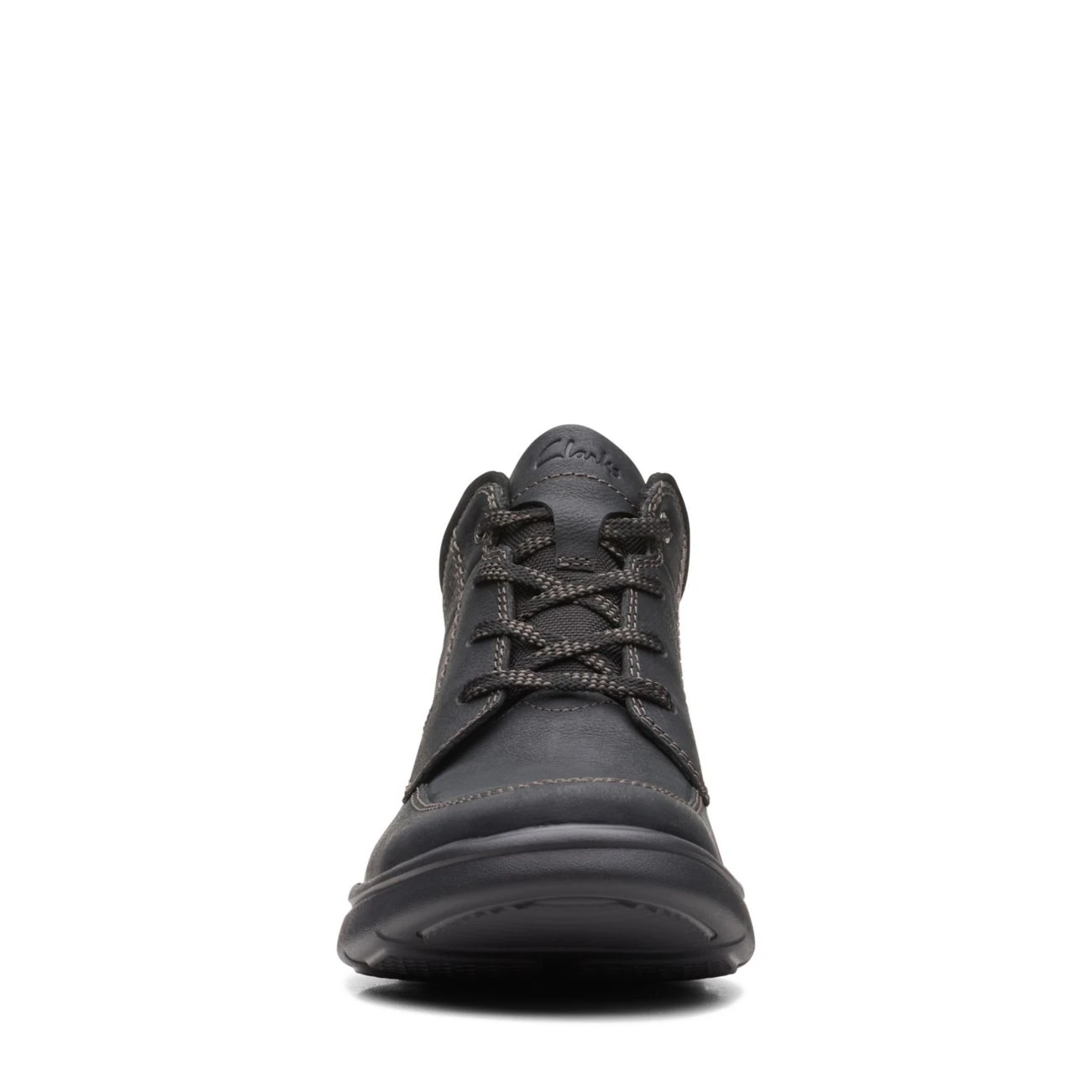 Clarks Bradley Mid Black Tumbled 5 Clarks Bradley Mid Black Tumbled - Image 3