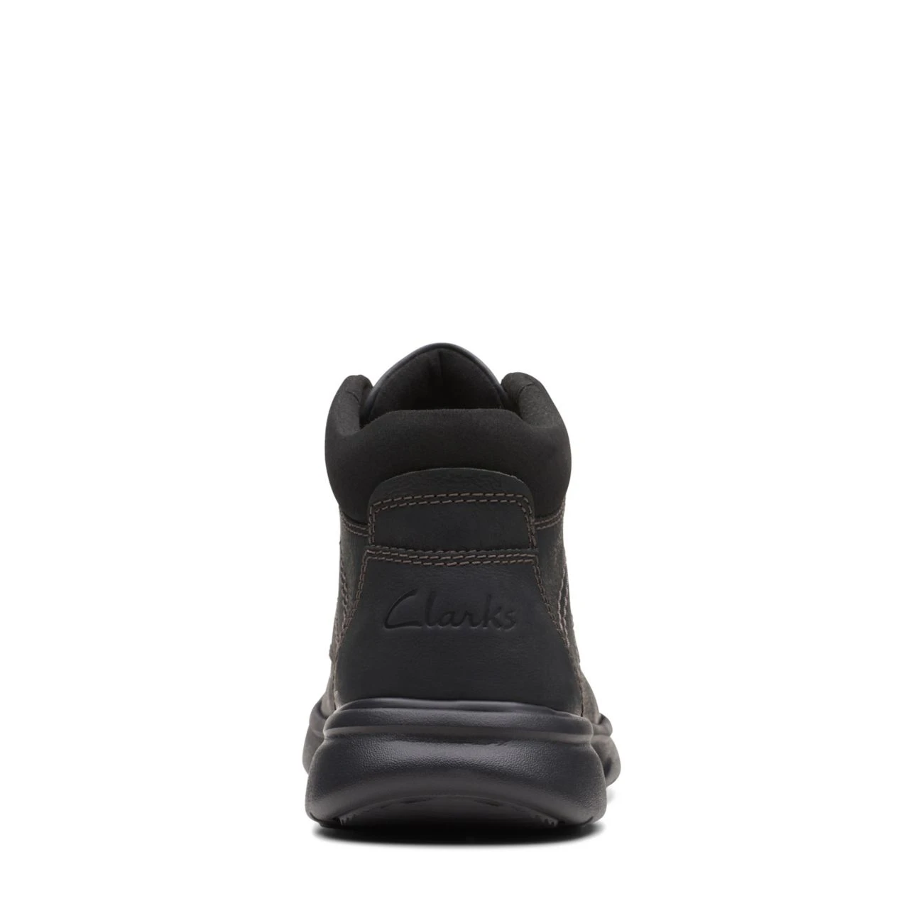 Clarks Bradley Mid Black Tumbled 8 Clarks Bradley Mid Black Tumbled - Image 6