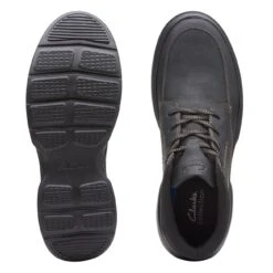 Clarks Bradley Mid Black Tumbled 15 Clarks Bradley Mid Black Tumbled -Clarks 26168659 W 7