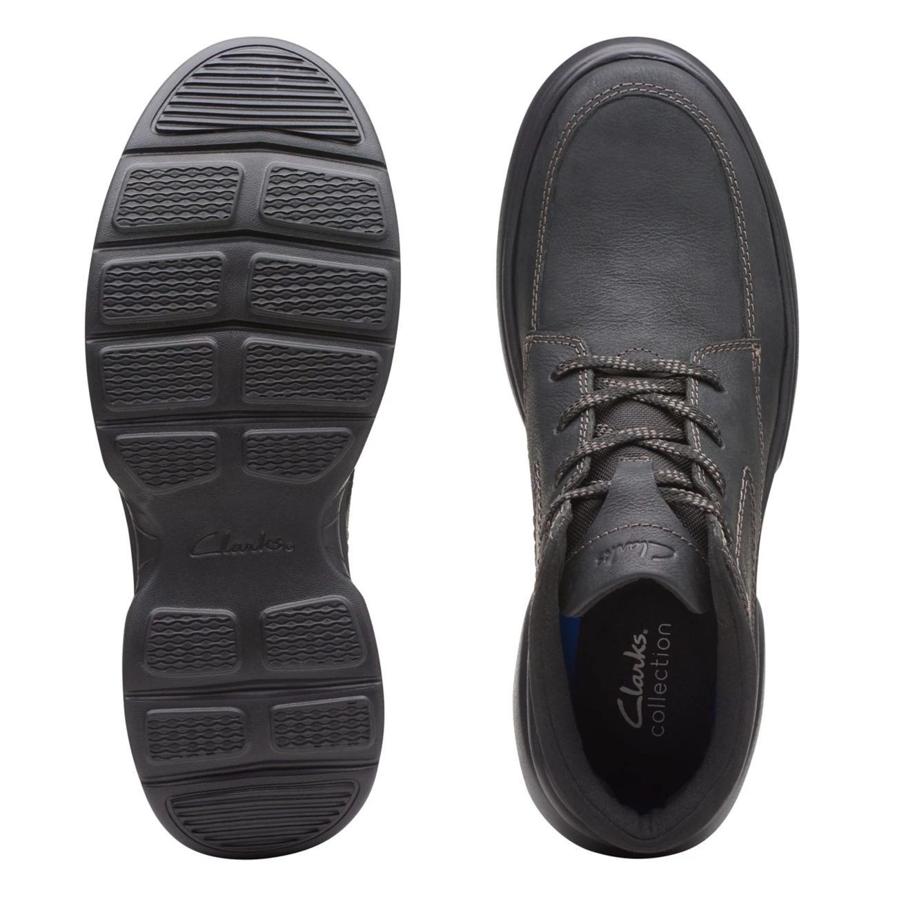 Clarks Bradley Mid Black Tumbled 9 Clarks Bradley Mid Black Tumbled - Image 7