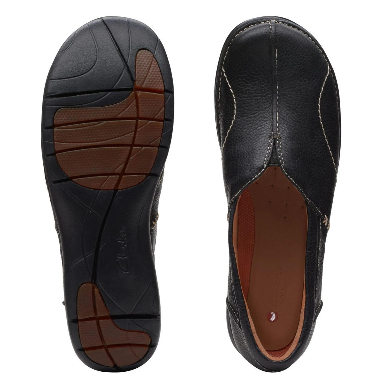 Clarks Un Loop Stride Black 10 Clarks Un Loop Stride Black - Image 8