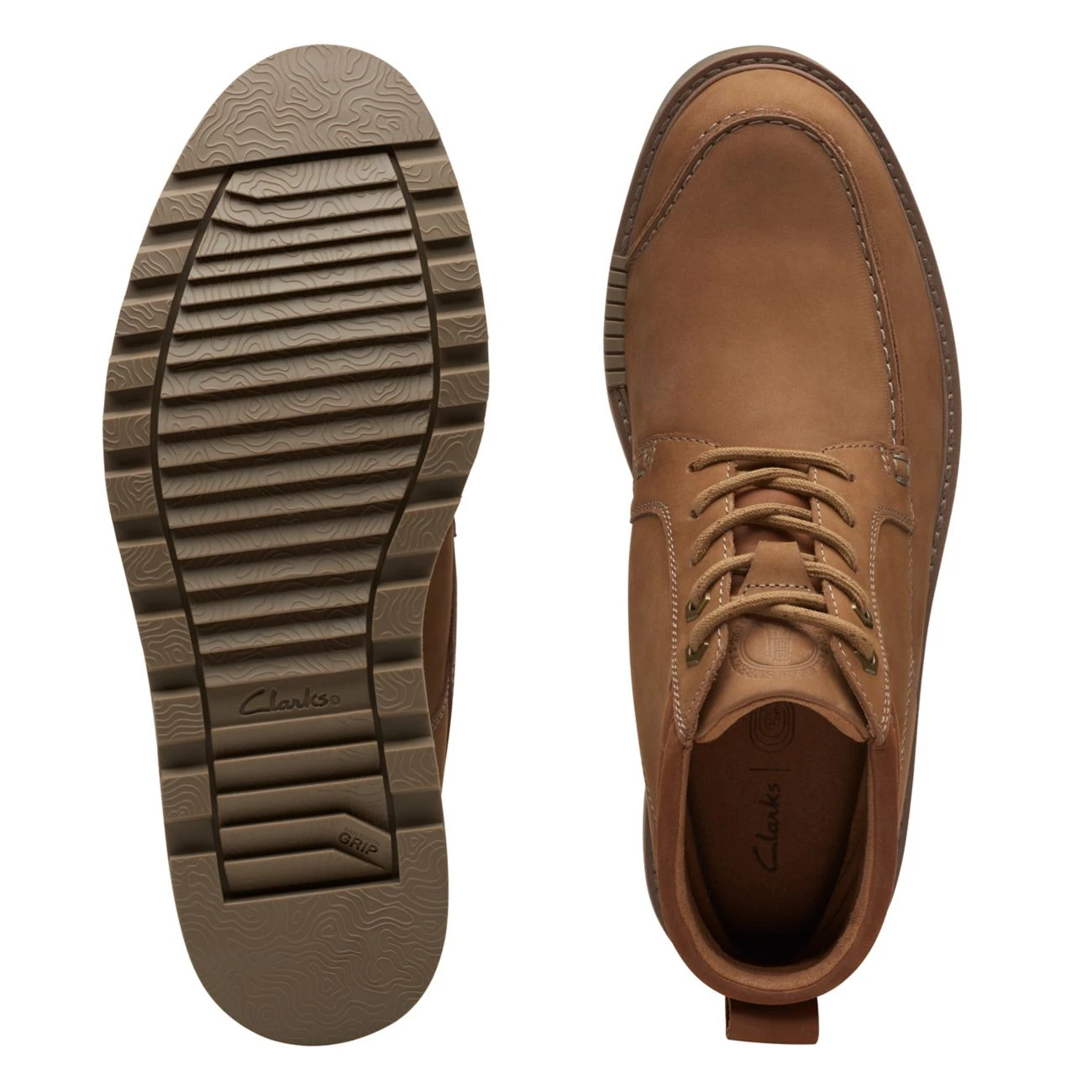 Clarks Hinsdale Mid Dark Sand 9 Clarks Hinsdale Mid Dark Sand - Image 7