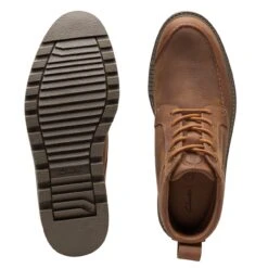 Clarks Hinsdale Mid Tan Leather 15 Clarks Hinsdale Mid Tan Leather -Clarks 26168872 W 7