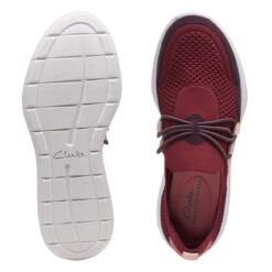 Clarks Ezera Run Burgundy Combi 15 Clarks Ezera Run Burgundy Combi -Clarks 26168911 W 7