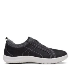 Clarks Adella Trace Black Textile