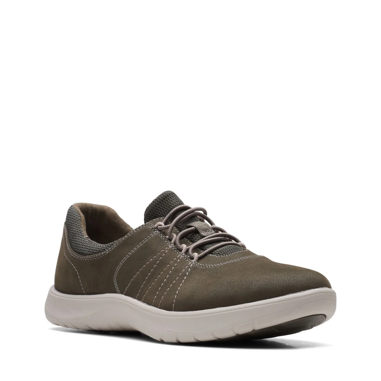 Clarks Adella Stroll Dark Olive Txt 4 Clarks Adella Stroll Dark Olive Txt - Image 2