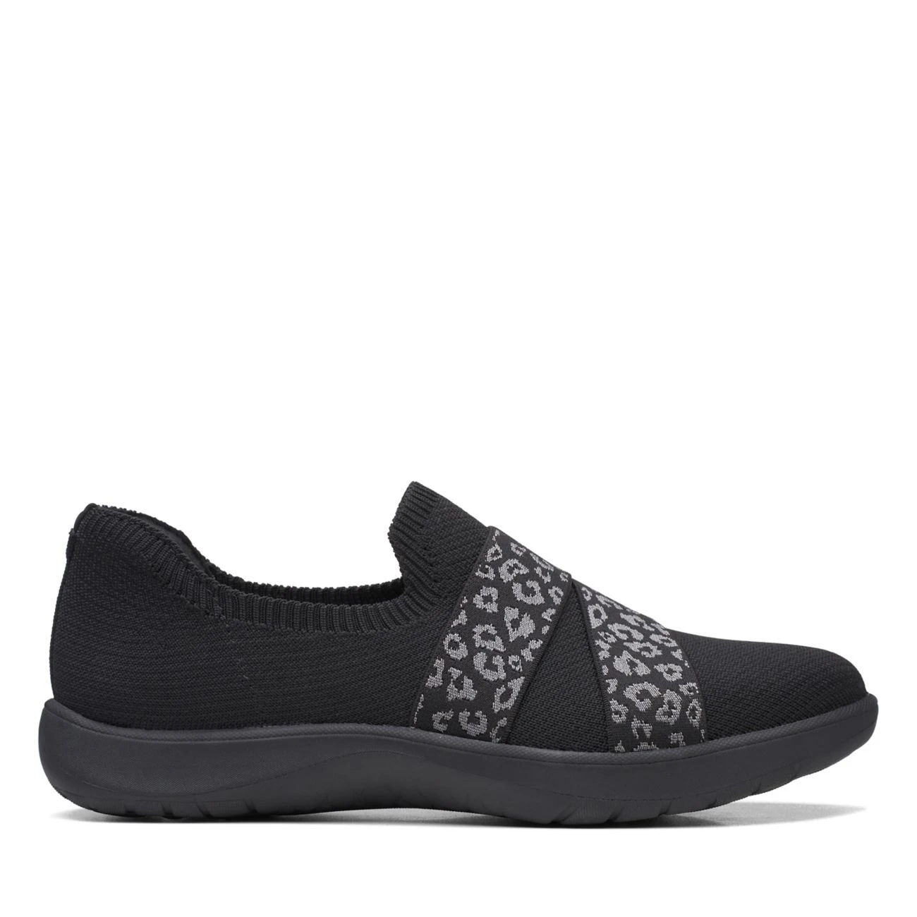 Clarks Adella Stride Black Knit 3 Clarks Adella Stride Black Knit