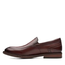 Clarks Un Hugh Step Brown Leather 13 Clarks Un Hugh Step Brown Leather -Clarks 26169020 W 5