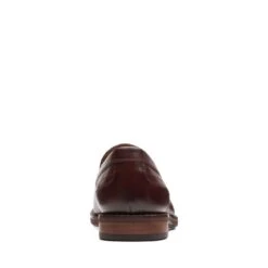 Clarks Un Hugh Step Brown Leather 14 Clarks Un Hugh Step Brown Leather -Clarks 26169020 W 6