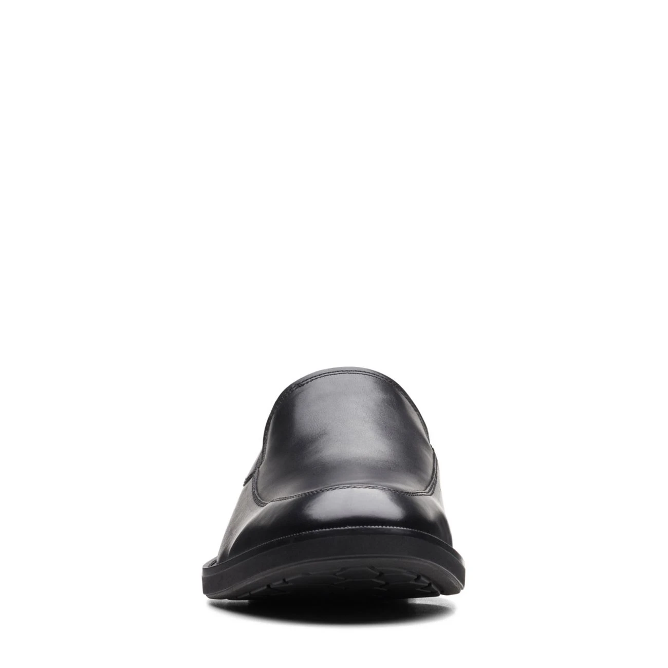 Clarks Un Hugh Step Black Leather 5 Clarks Un Hugh Step Black Leather - Image 3