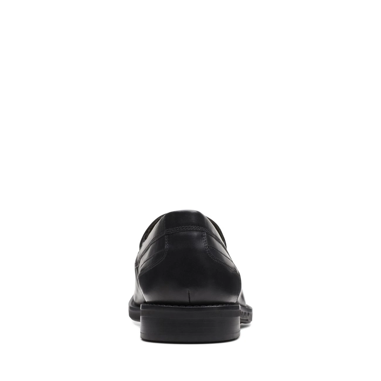 Clarks Un Hugh Step Black Leather 8 Clarks Un Hugh Step Black Leather - Image 6