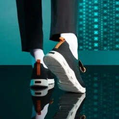 Clarks Nature X Lo Black Knit -Clarks 26169143 W 11