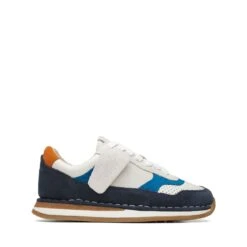 Clarks Craft Run Tor Kid Navy Combination