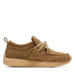 Clarks 8th St Maycliffe Dark Khaki Suede