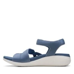 Clarks Glide Hi Shore Denim Blue 13 Clarks Glide Hi Shore Denim Blue -Clarks 26169742 W 5