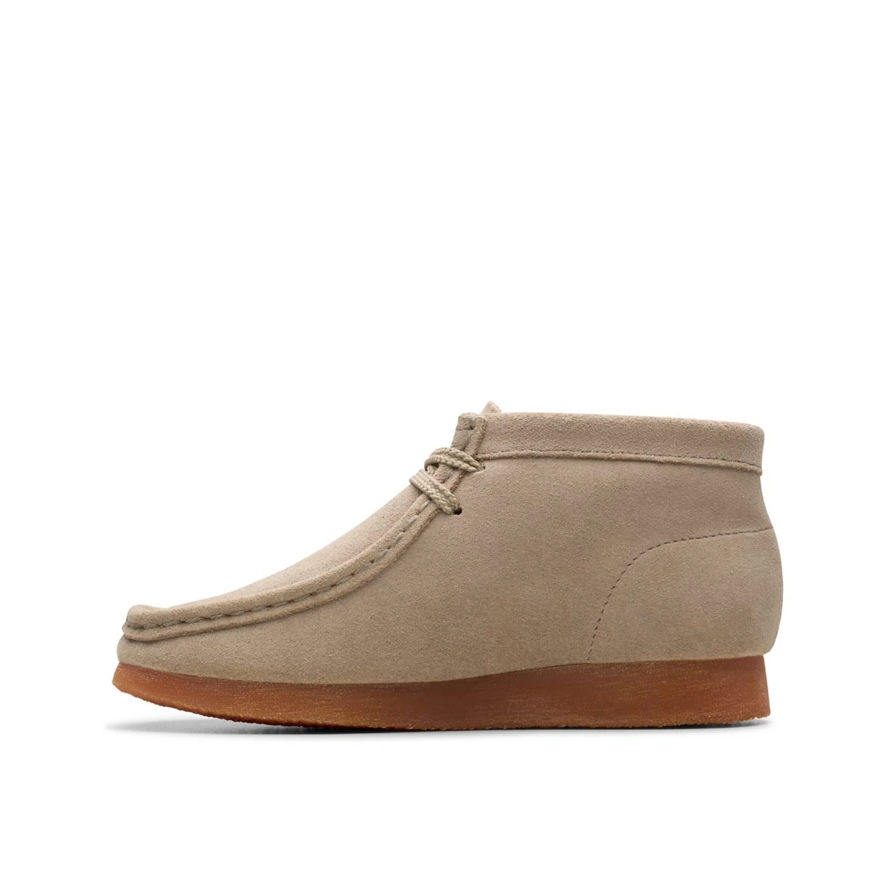 Clarks Wallabee Boot Older Sand 4 Clarks Wallabee Boot Older Sand - Image 2
