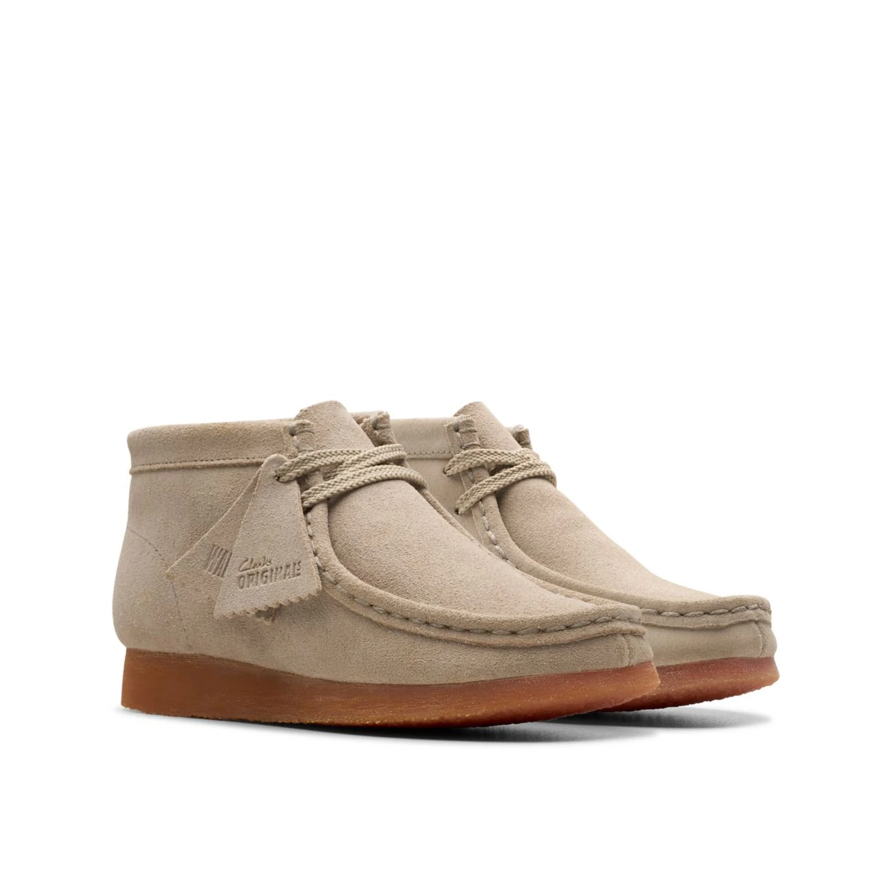 Clarks Wallabee Boot Older Sand 6 Clarks Wallabee Boot Older Sand - Image 4