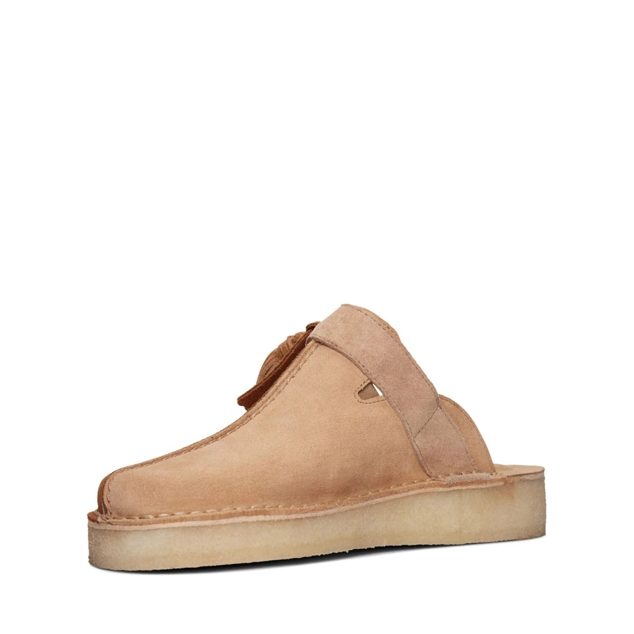 Clarks Trek Mule Light Tan Combi 6 Clarks Trek Mule Light Tan Combi - Image 4