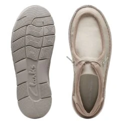 Clarks Colehill Easy Off White -Clarks 26170018 W 7