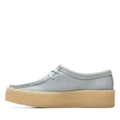Clarks Wallabee Cup Blue Suede 14 Clarks Wallabee Cup Blue Suede -Clarks 26170042 W 5