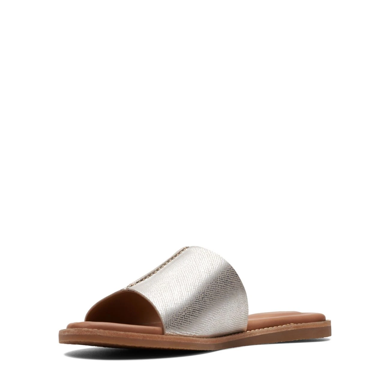 Clarks Karsea Mule Silver Metallic 6 Clarks Karsea Mule Silver Metallic - Image 4