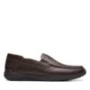 Clarks Gorwin Step Dark Brown Leather 1 Clarks Gorwin Step Dark Brown Leather -Clarks 26170080 W 1