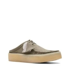 Clarks Wallabee Cup Lo Olive Eco Lea 11 Clarks Wallabee Cup Lo Olive Eco Lea -Clarks 26170085 W 2