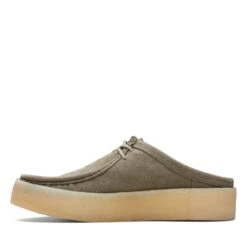 Clarks Wallabee Cup Lo Olive Eco Lea 14 Clarks Wallabee Cup Lo Olive Eco Lea -Clarks 26170085 W 5