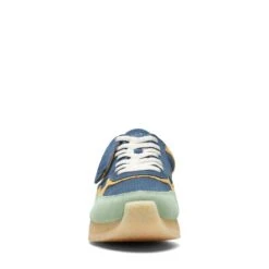 Clarks 8th St Lockhill Blue/Green 12 Clarks 8th St Lockhill Blue/Green -Clarks 26170103 W 3