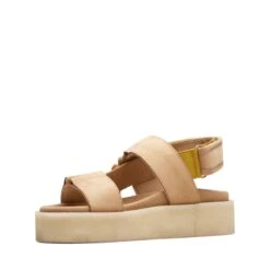 Clarks Crepe Sandal Sand Combi 12 Clarks Crepe Sandal Sand Combi -Clarks 26170111 W 4