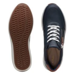 Clarks Un Rio Zip Navy Combination 17 Clarks Un Rio Zip Navy Combination -Clarks 26170213 W 7