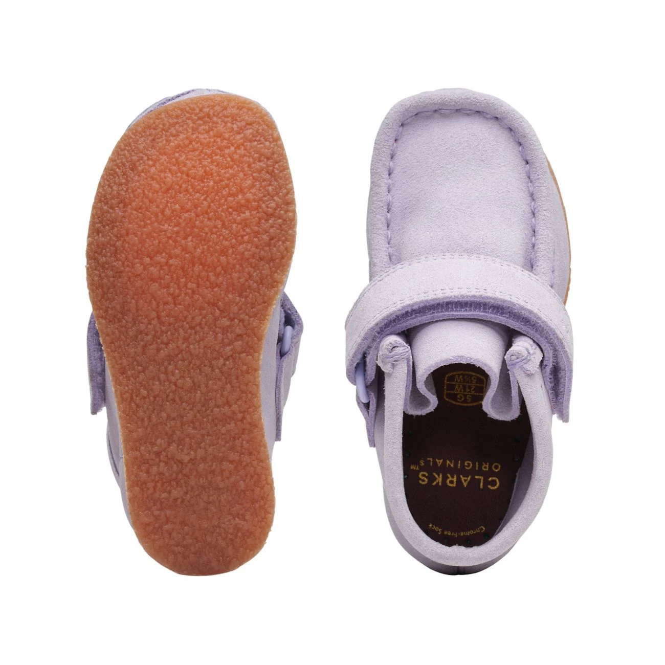 Clarks WallabeeBootT. Lilac Suede 9 Clarks WallabeeBootT. Lilac Suede - Image 7