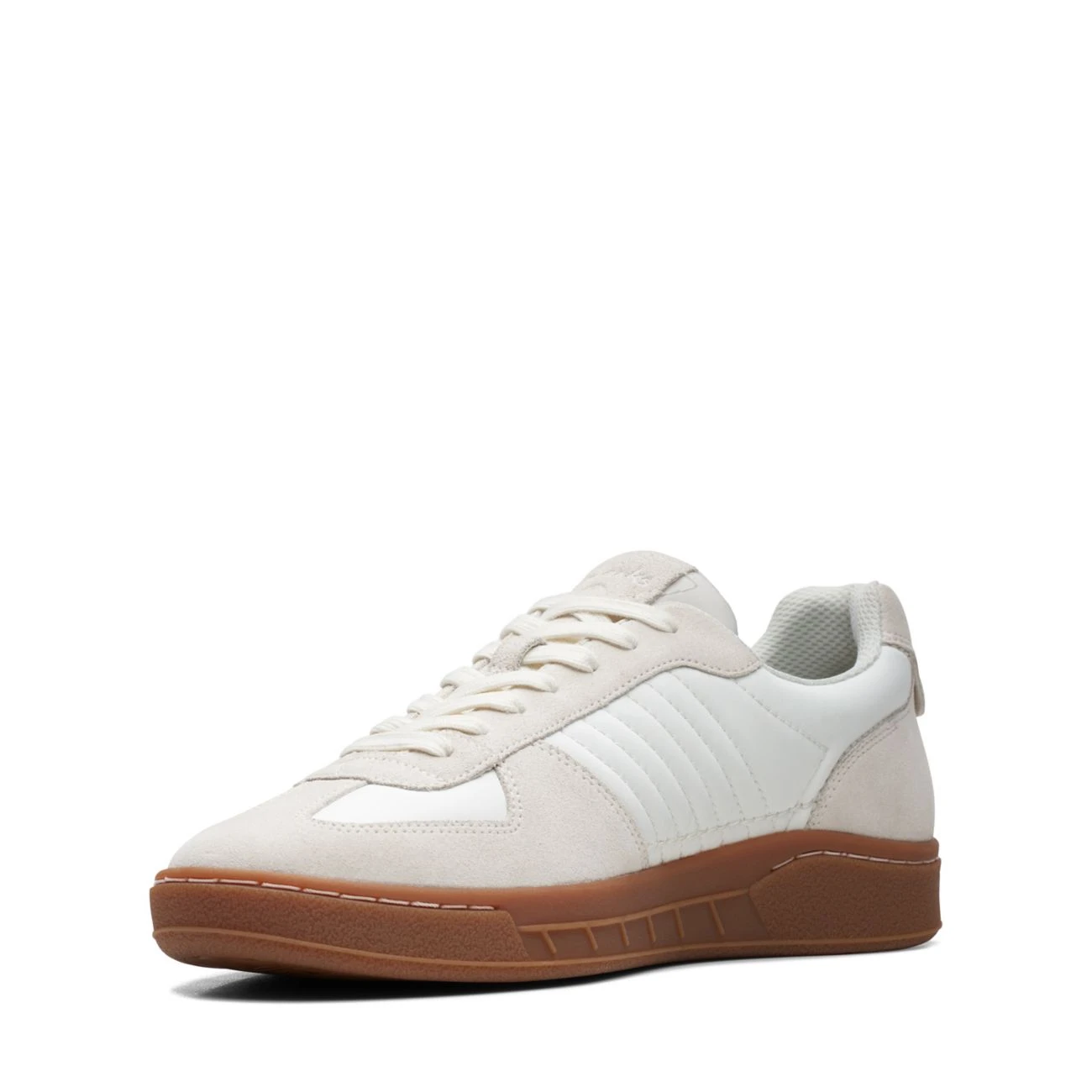 Clarks Craft Rally Ace Off White Combi 6 Clarks Craft Rally Ace Off White Combi - Image 4