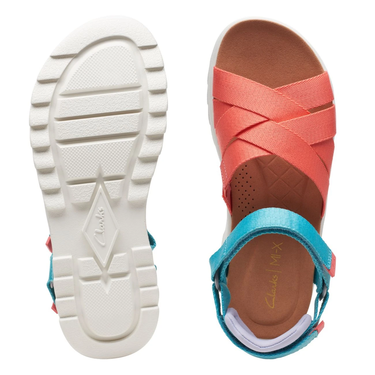 Clarks Dash Lite Cross Peach Combination 9 Clarks Dash Lite Cross Peach Combination - Image 7