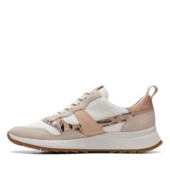 Clarks Dash Lite Jazz Ivory Combi -Clarks 26170429 W 5
