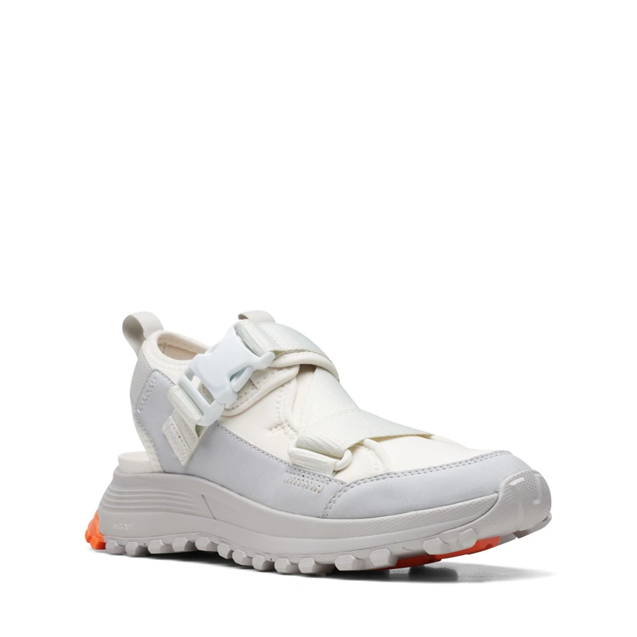 Clarks ATL Trek Strap Light Grey Combination 4 Clarks ATL Trek Strap Light Grey Combination - Image 2