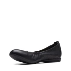 Clarks Rena Hop Black Leather 12 Clarks Rena Hop Black Leather -Clarks 26170587 W 4