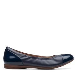 Clarks Rena Jazz Navy Leather