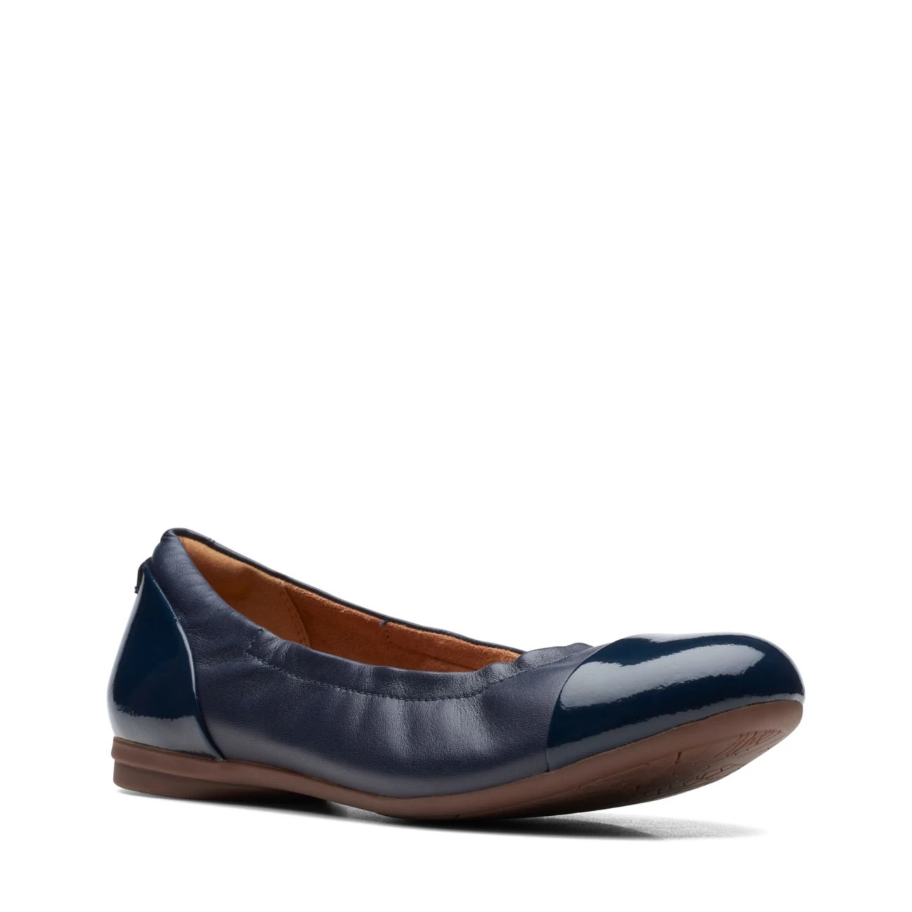 Clarks Rena Jazz Navy Leather 4 Clarks Rena Jazz Navy Leather - Image 2