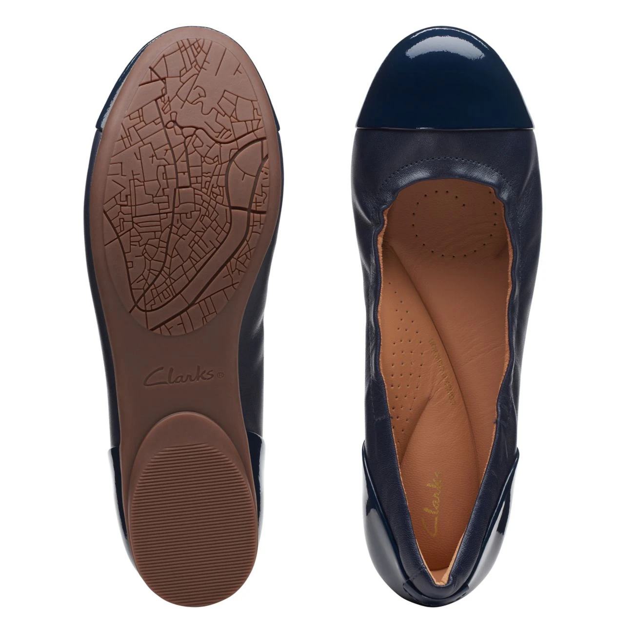 Clarks Rena Jazz Navy Leather 9 Clarks Rena Jazz Navy Leather - Image 7