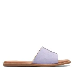 Clarks Karsea Mule Lilac Suede