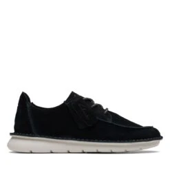 Clarks Colehill Seam Black Suede