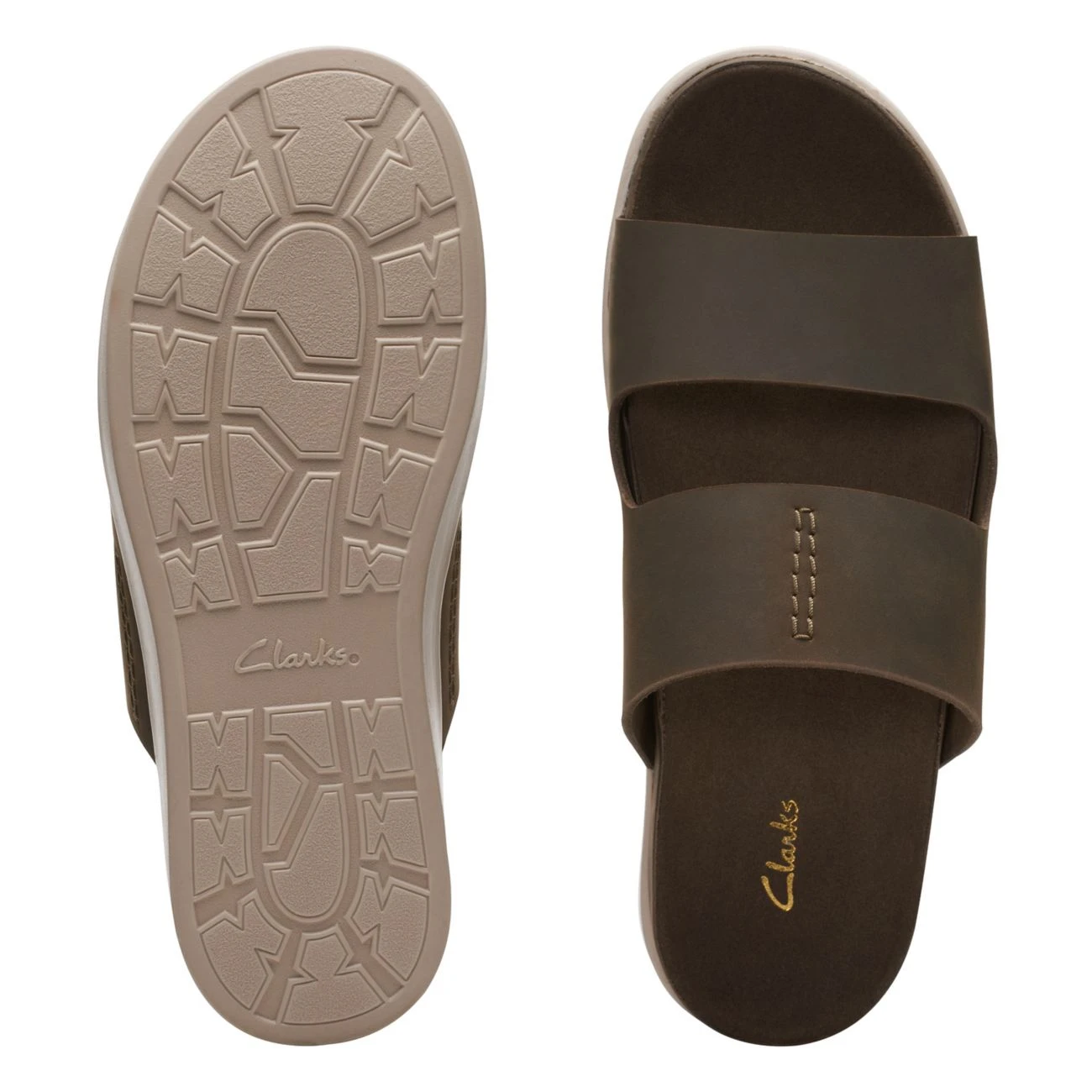 Clarks Sunder Coast Dark Olive Leather 9 Clarks Sunder Coast Dark Olive Leather - Image 7