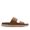 Clarks Sunder Coast Tan Leather -Clarks 26170947 W 1