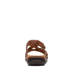 Clarks Kitly Go Light Tan Leather -Clarks 26170985 W 6