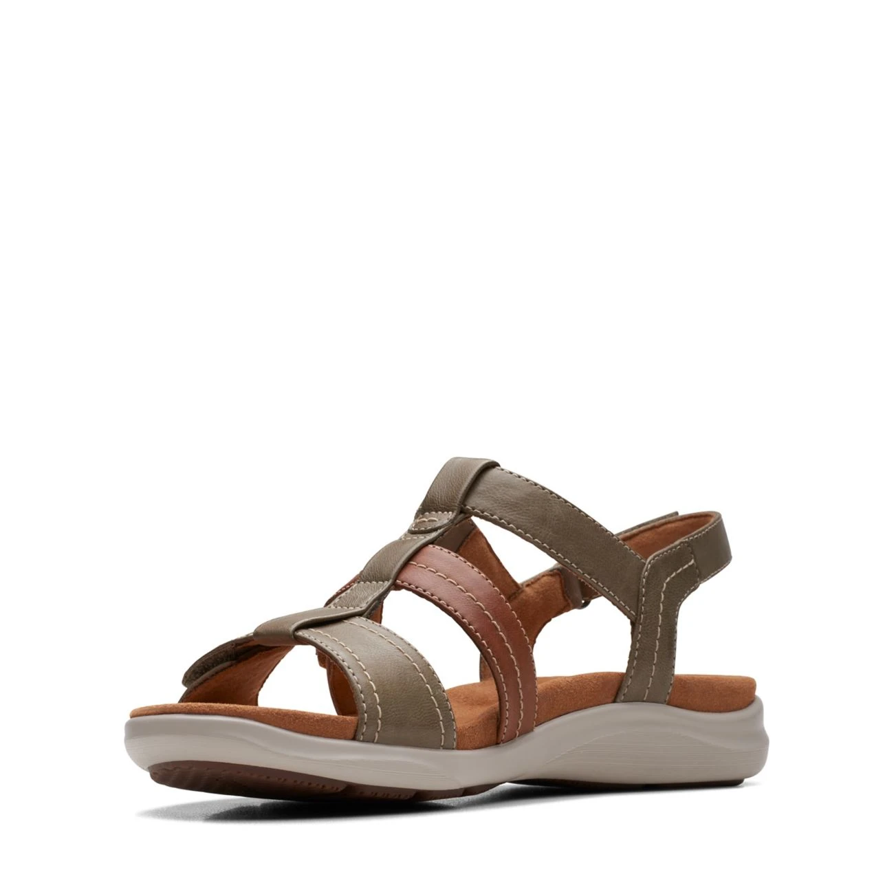 Clarks Kitly Step Olive Combination 6 Clarks Kitly Step Olive Combination - Image 4