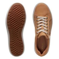 Clarks Nalle Lace Camel Nubuck 15 Clarks Nalle Lace Camel Nubuck -Clarks 26171018 W 7